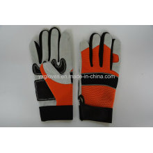 Mechanic Handschuh-Silikon Handschuh-Schutz Handschuh-Arbeitshandschuh-Handschuh-Leder Handschuh